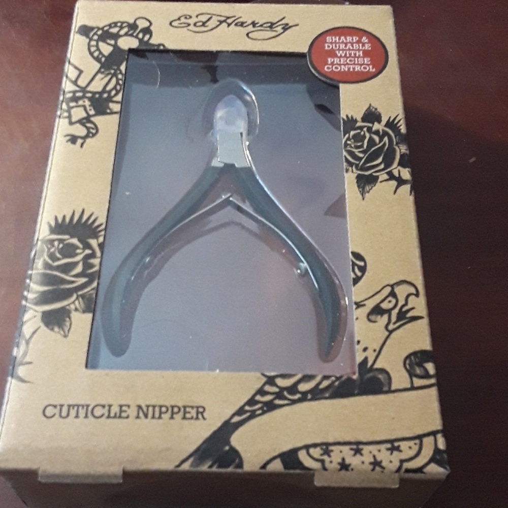 Ed Hardy Cuticle Nipper Clippers NEW